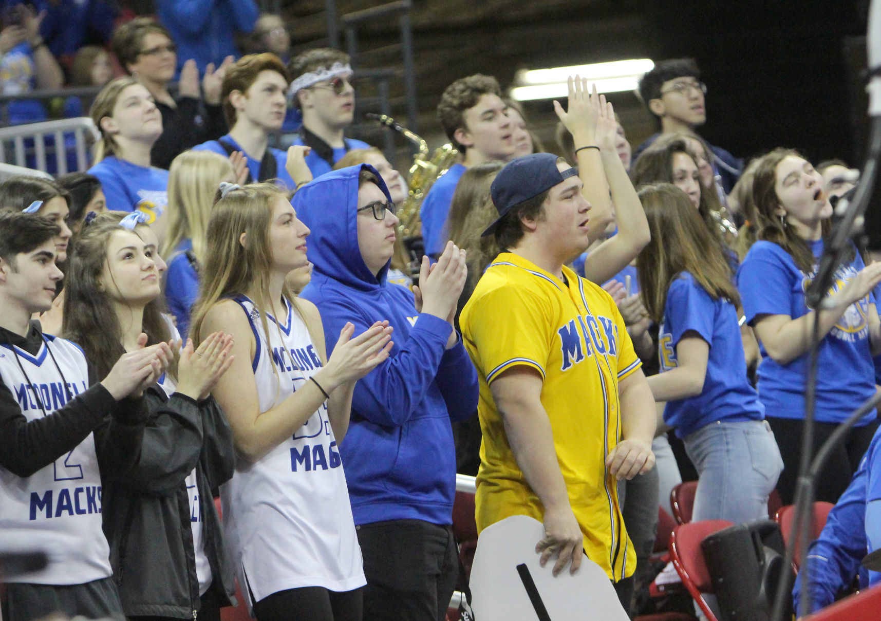 McDonell boys basketball vs Sheboygan Area Lutheran 3-15-19